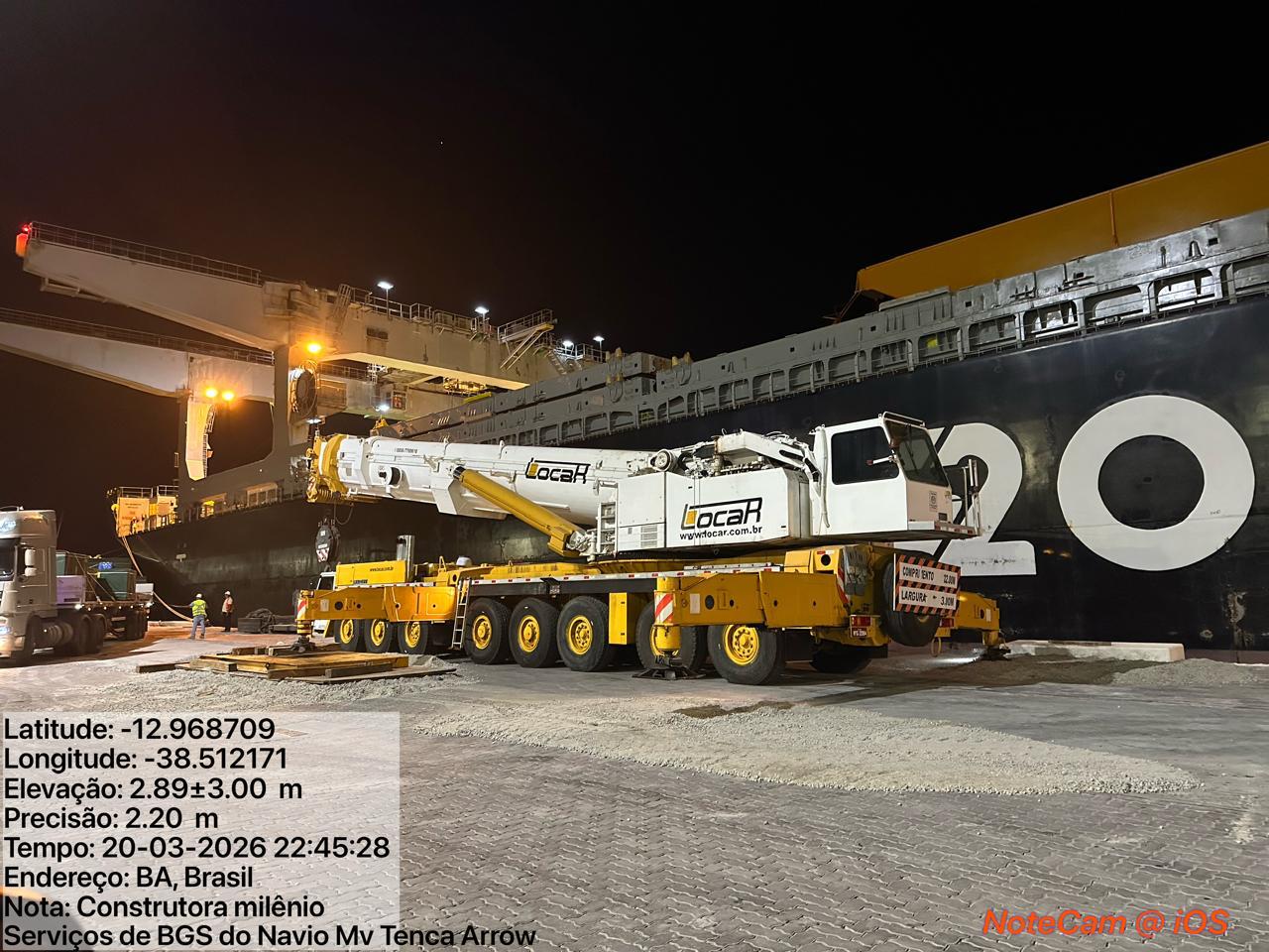 Milenio Construtora — Obras costeiras